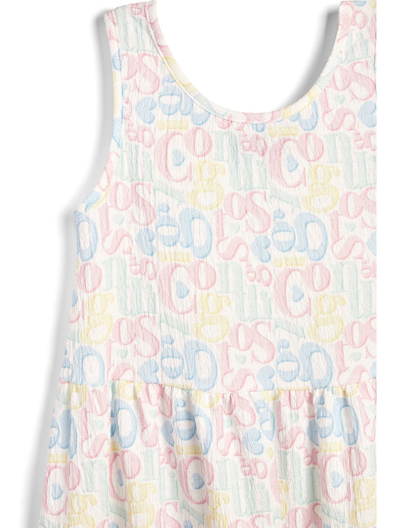 Jurk conguitos multi logo Multicolor - Kiabi