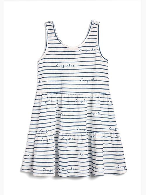 Jurk conguitos strips - Kiabi