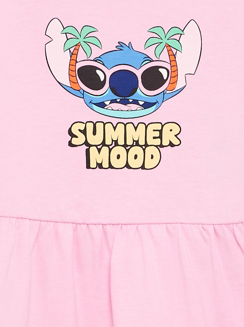 Jurk 'Disney' met bandjes Rose - Kiabi