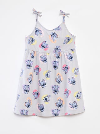 Jurk met bandjes met strikjes 'Disney'