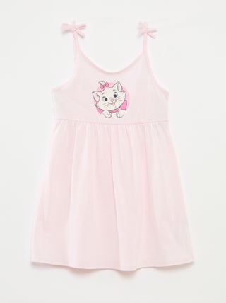 Jurk met bandjes met strikjes 'Disney'
