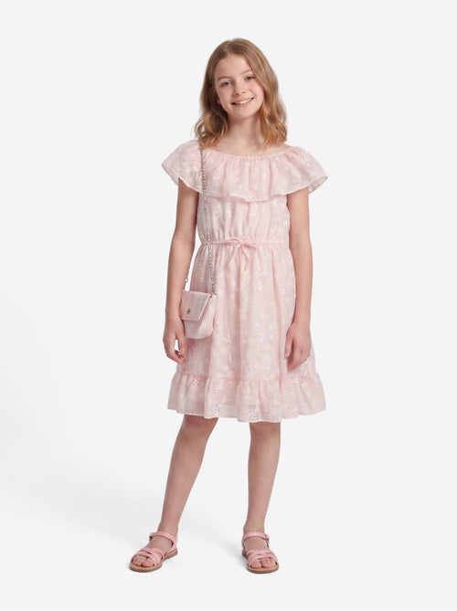 Jurk met bloemenprint - Kids Star - Kiabi