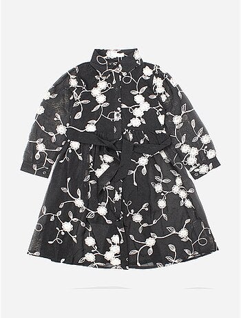 Jurk met bloemenprint - Kids Star