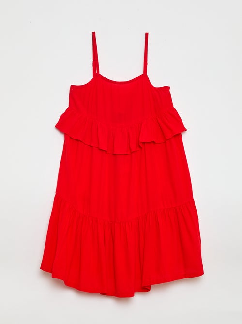 Jurk met dunne bandjes - Kiabi