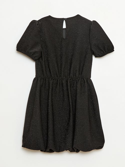 Jurk met korte mouw en pailletten - Kiabi