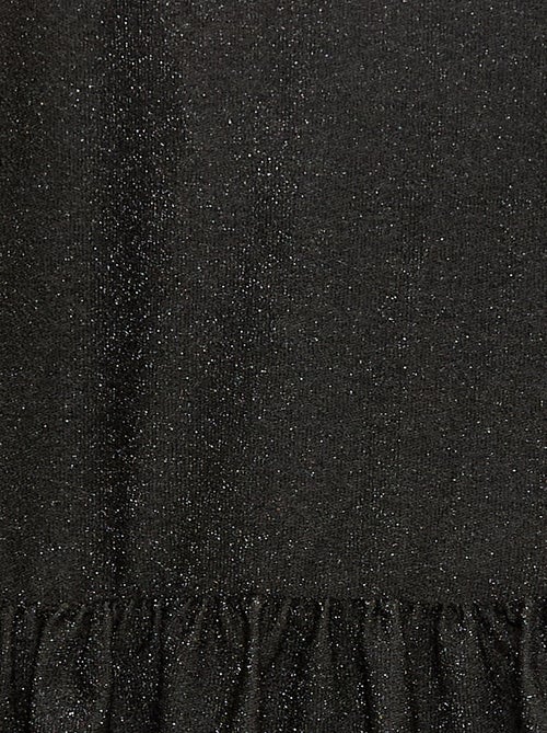 Jurk met korte mouw en pailletten - Kiabi