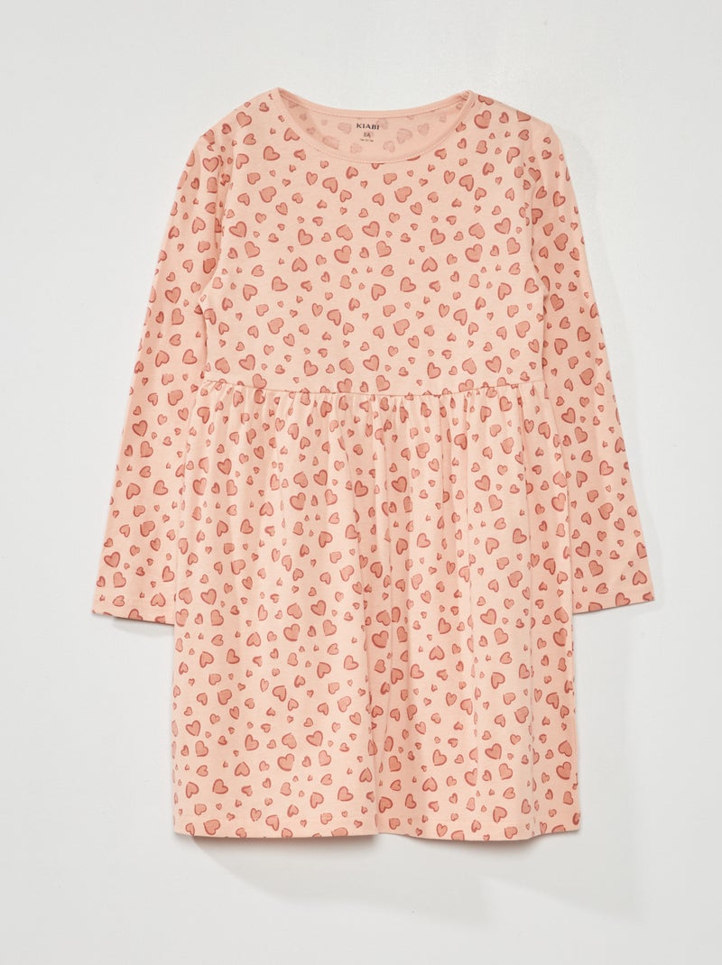 Jurk met print ROSE - Kiabi