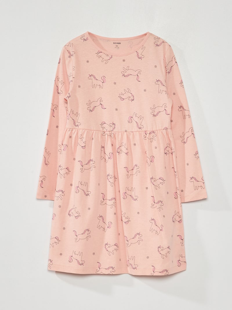 Jurk met print ROSE - Kiabi