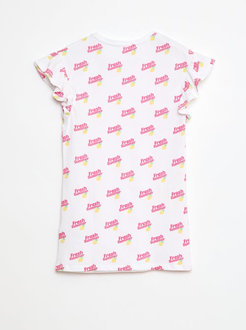 Jurk met print - Kiabi