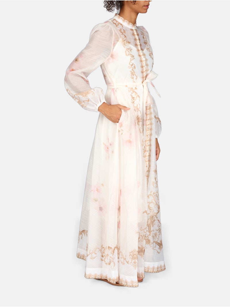 Jurk met prints Roze - Kiabi