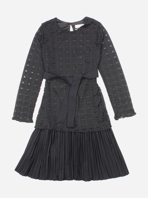 Jurk met riem - Kids Star - Kiabi