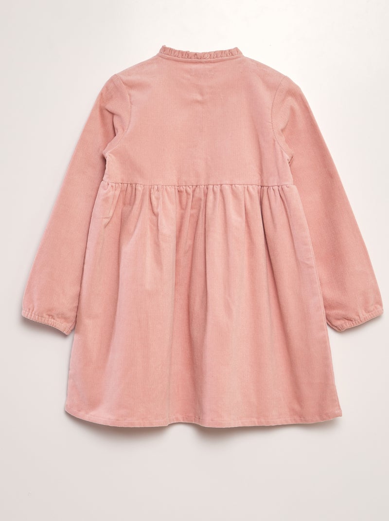 Jurk van corduroy ROSE - Kiabi