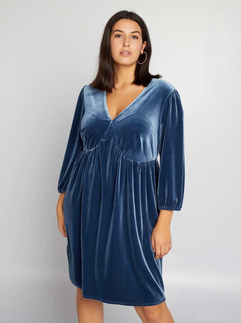 Ever-Pretty Damen Funkelnde Rüschenärmel Tiefer V-Ausschnitt Empire-Taille A-Linie Abendkleid Dunkelviolett 36EU Ever-Pretty Damen Funkelnde Rüschenärmel Tiefer V-Ausschnitt Empire-Taille A-Linie Abendkleid Dunkelviolett 36EU