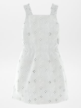 Jurkje met broderie anglaise