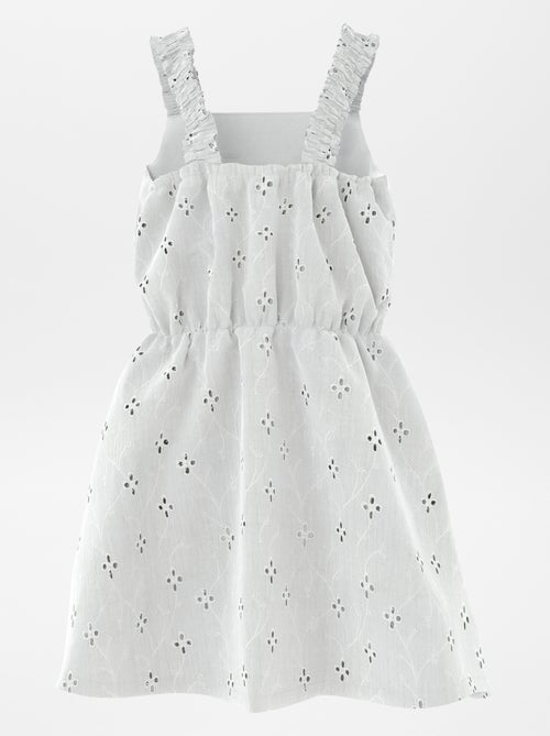 Jurkje met broderie anglaise - Kiabi