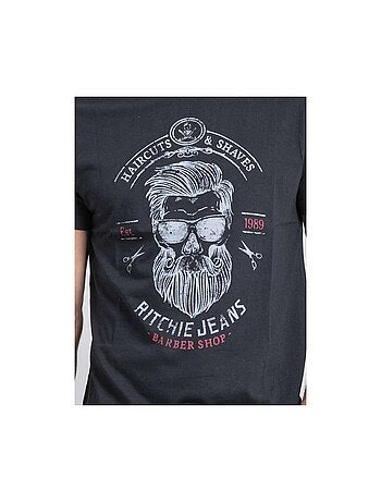 Jusix t-shirt met ronde hals van puur katoen