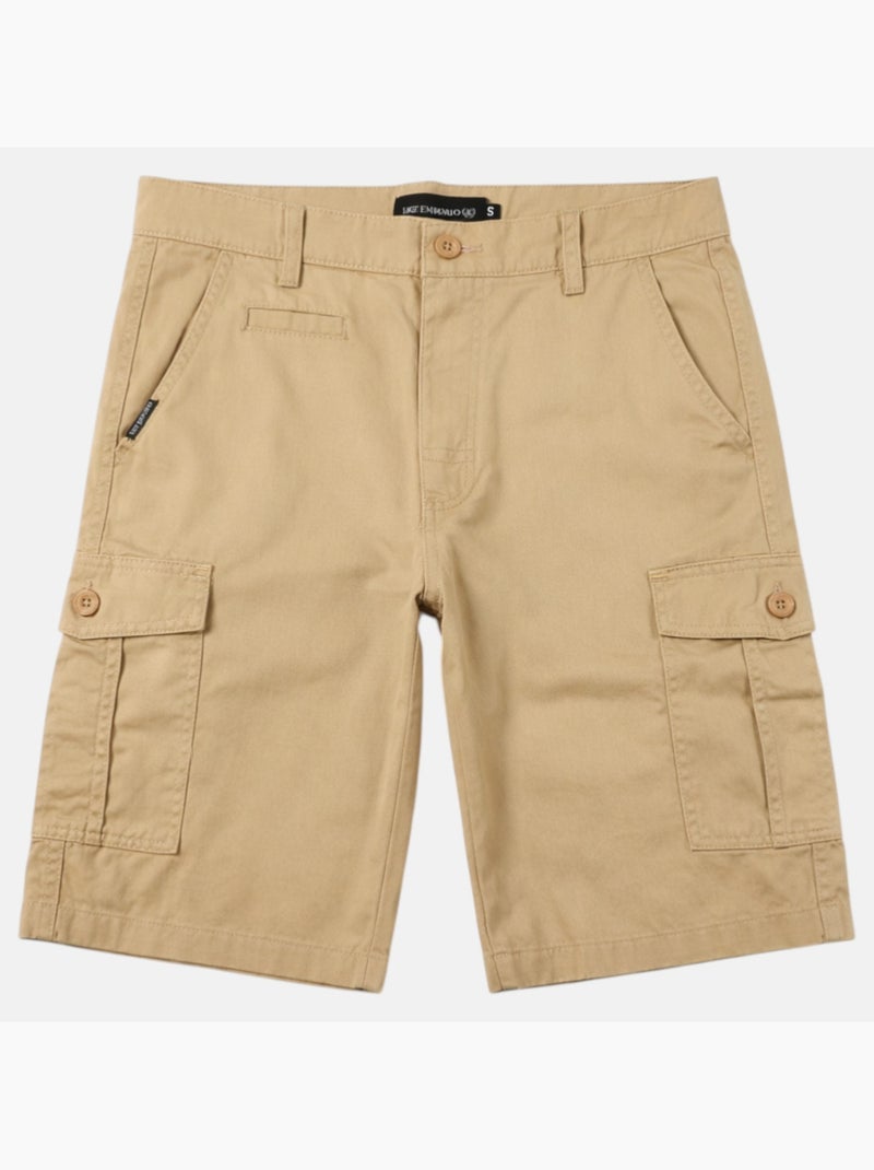 Just Emporio - Bermuda chino cargo  heren Beige - Kiabi