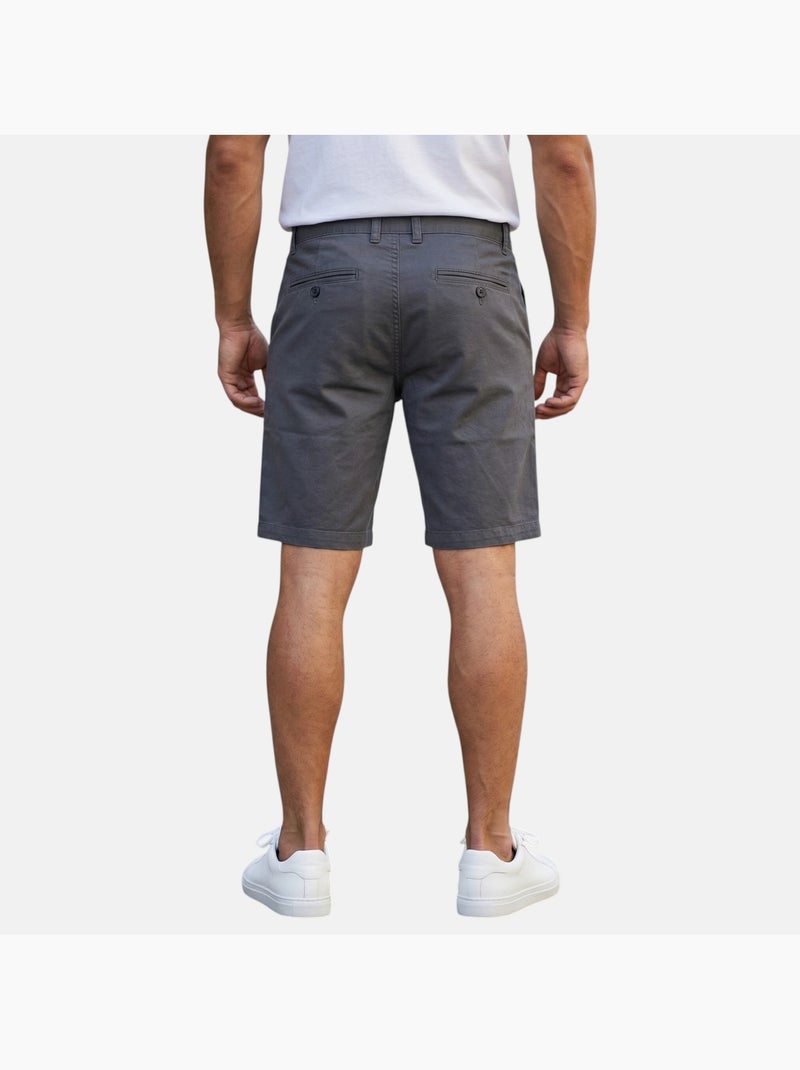 Just Emporio - Bermuda chino cargo  heren Grijs - Kiabi
