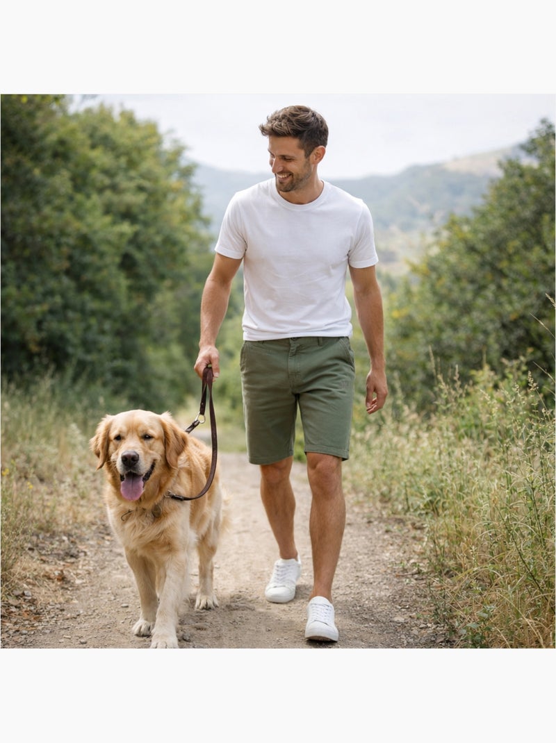 Just Emporio - Bermuda chino cargo  heren Kaki - Kiabi