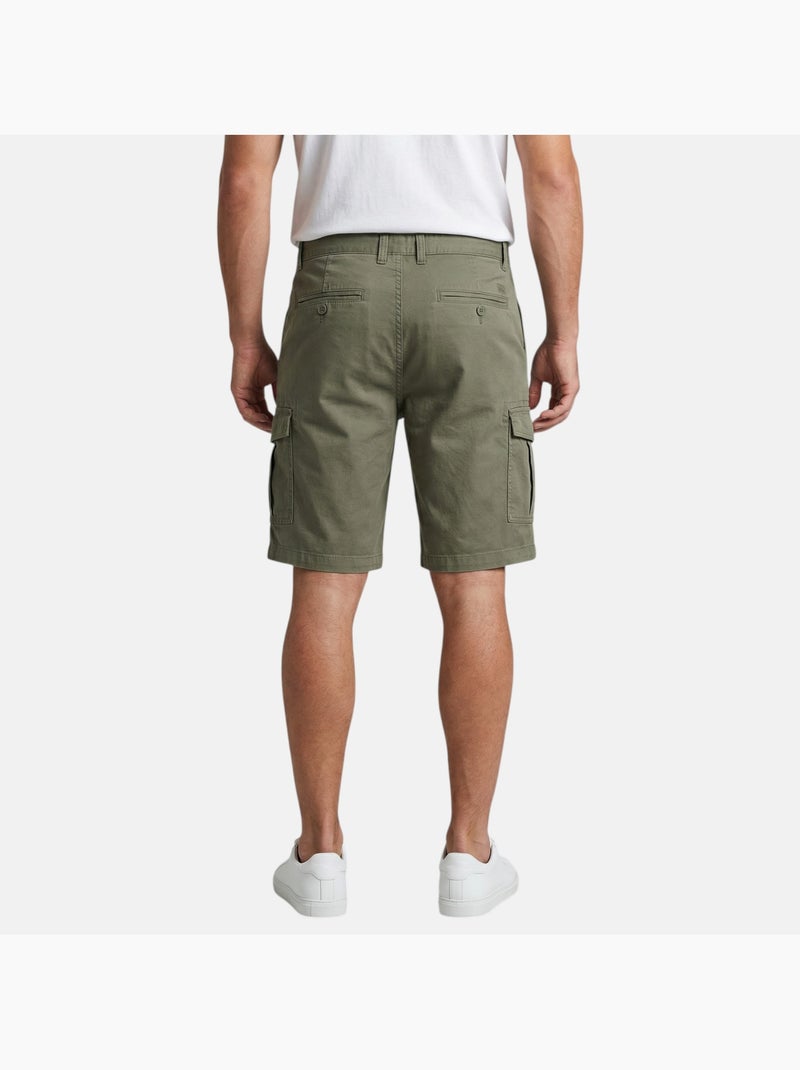Just Emporio - Bermuda chino cargo  heren Kaki - Kiabi