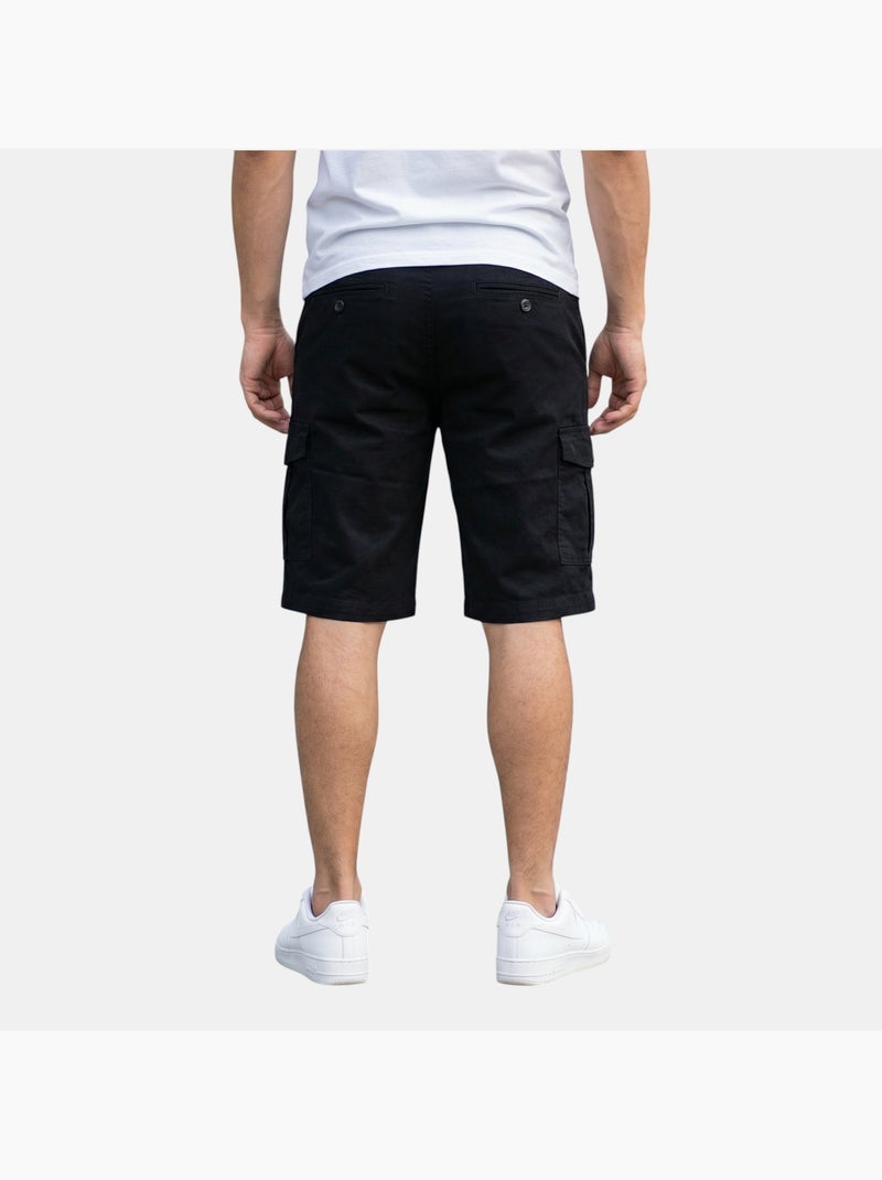 Just Emporio - Bermuda chino Homme Noir - Kiabi