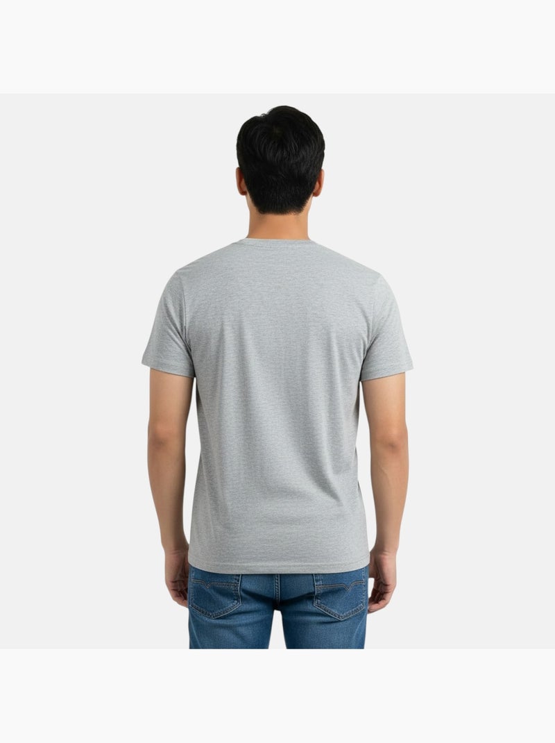Just Emporio - T-shirt korte mouwen  heren Grijs - Kiabi