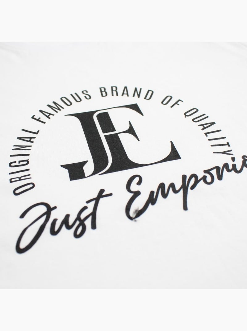 Just Emporio - T-shirt korte mouwen  heren Wit - Kiabi