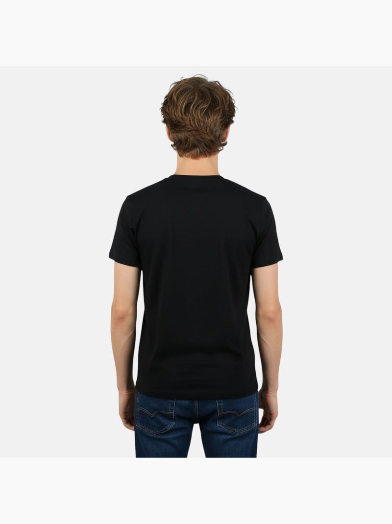 Just Emporio - T-shirt korte mouwen  heren Zwart - Kiabi