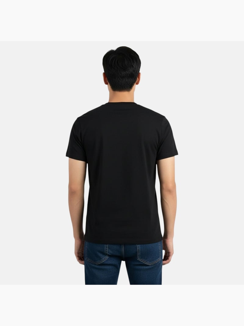 Just Emporio - T-shirt korte mouwen  heren Zwart - Kiabi