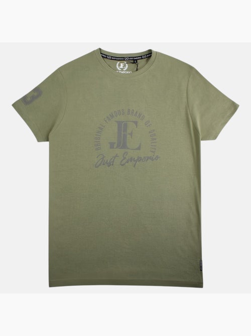 Just emporio - t-shirt manches courtes, col rond - Kiabi