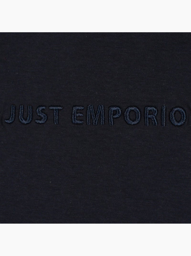 Just Emporio - T-shirt manches courtes Homme Bleu marine - Kiabi