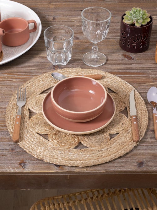 Jute placemat - Kiabi Jute placemat - Kiabi
