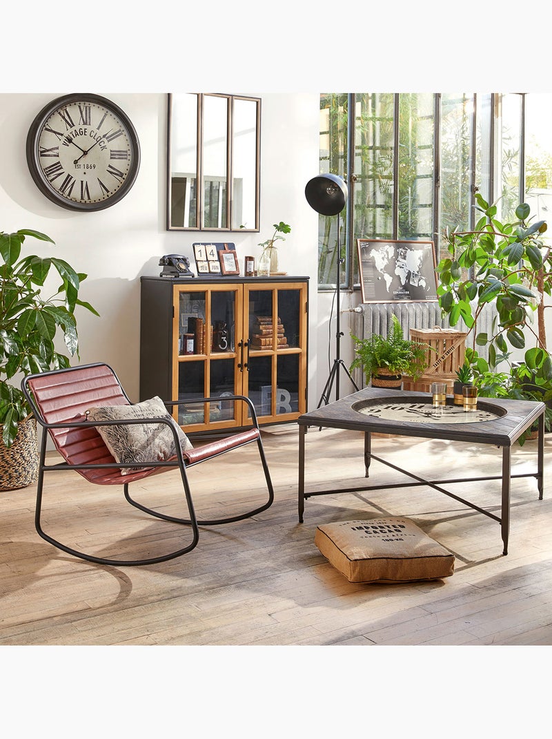 Jute vloerkussen Bruin - Kiabi
