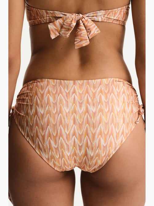 Kacie bikinibroekje met zigzagprint en hoge taille penti - Kiabi Kacie bikinibroekje met zigzagprint en hoge taille penti - Kiabi