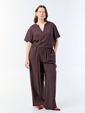 Kaftanblouse van soepele viscose