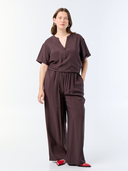 Kaftanblouse van soepele viscose - Kiabi