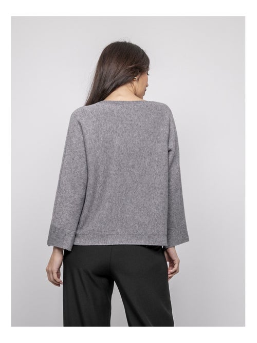 Kaju trui met boothals en strass-steentjes - Kiabi Kaju trui met boothals en strass-steentjes - Kiabi