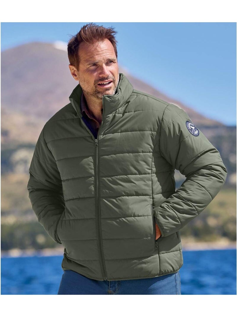 Kaki lichte donsjas - ATLAS FOR MEN Kaki - Kiabi