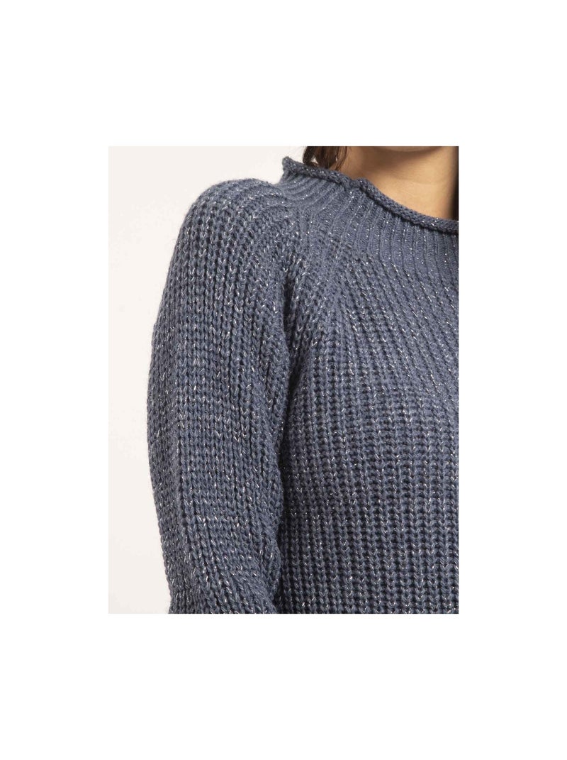 Kampala lurex coltrui Blauw - Kiabi