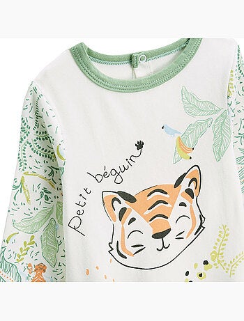 Kanha babypyjama met oprolbare voetjes