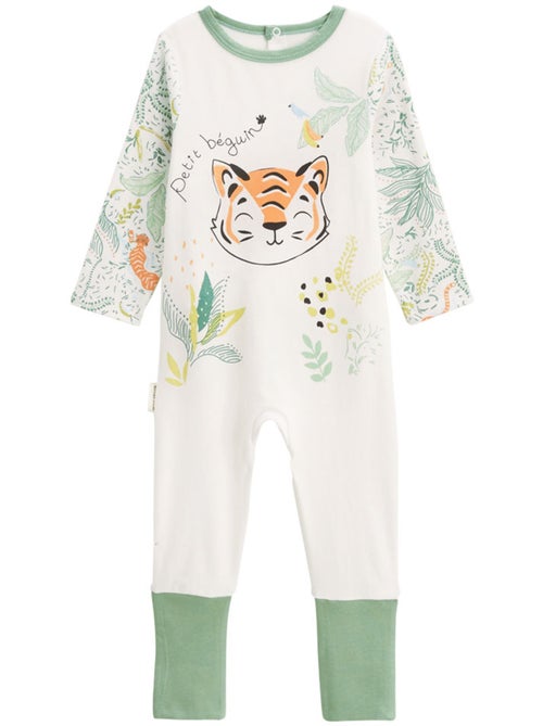 Kanha babypyjama met oprolbare voetjes - Kiabi