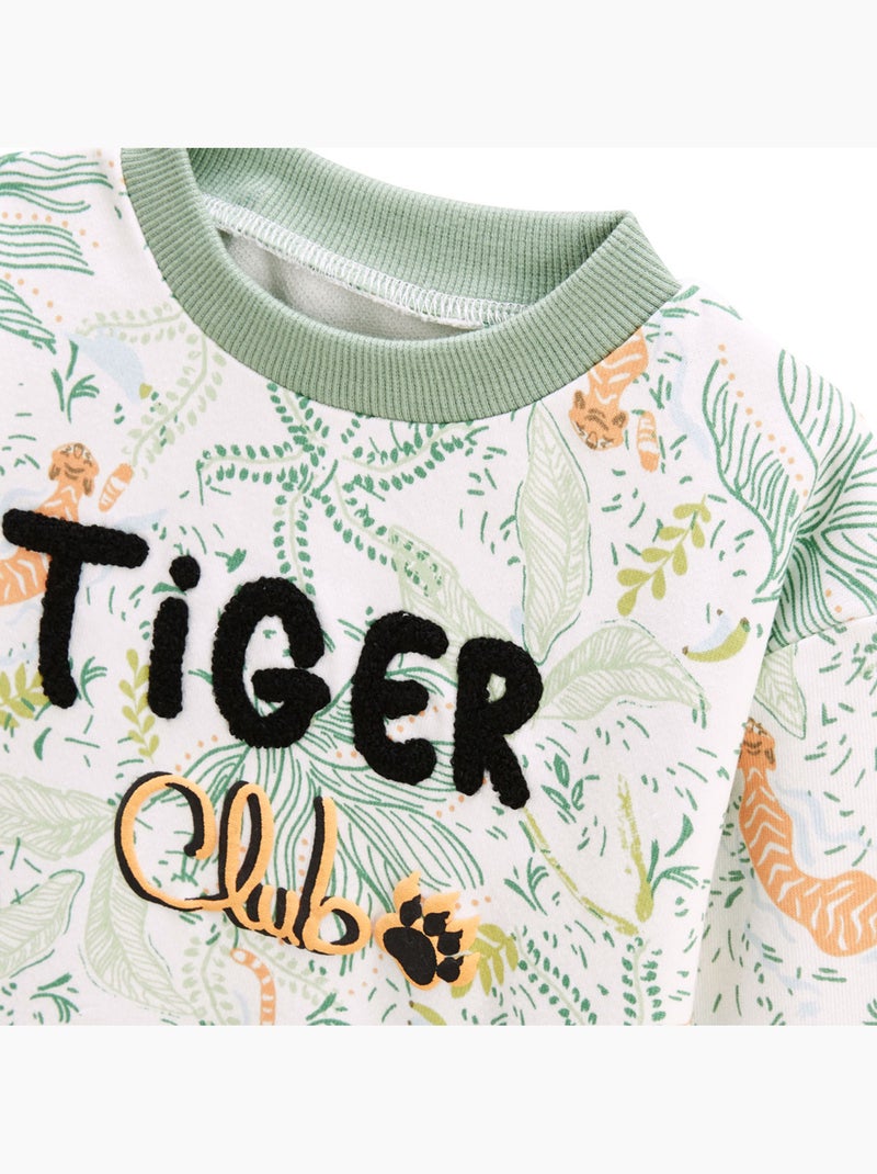 Kanha kindersweatshirt Ecru - Kiabi