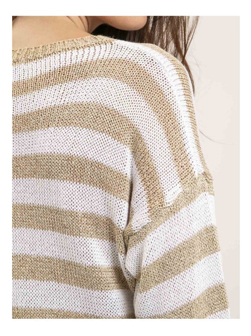 Kanina trui met lurex strepen - Kiabi Kanina trui met lurex strepen - Kiabi