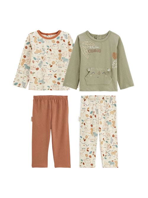 Kansas city 2-delige kinderpyjamaset - Kiabi
