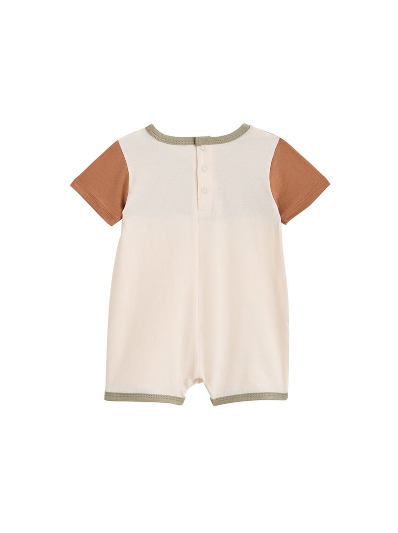 Kansas City babyrompertje Camel - Kiabi