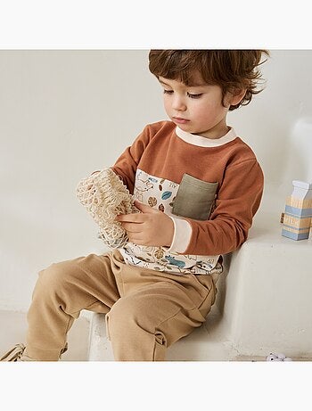 Kansas city kindertrui en -broek set