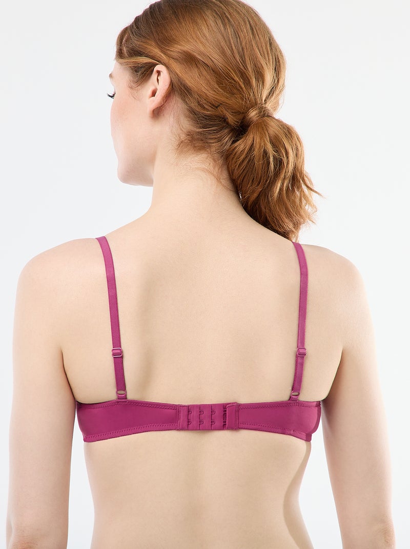 Kanten half-cupbeha Rose - Kiabi