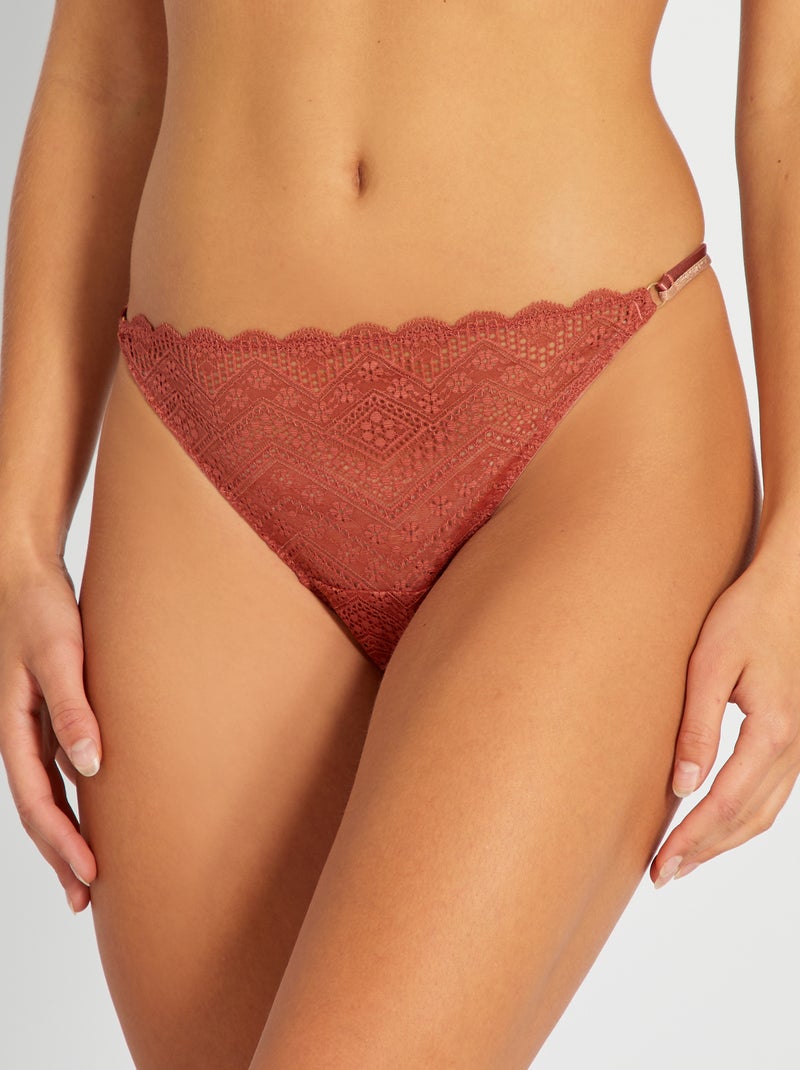 Kanten slip ROOD - Kiabi