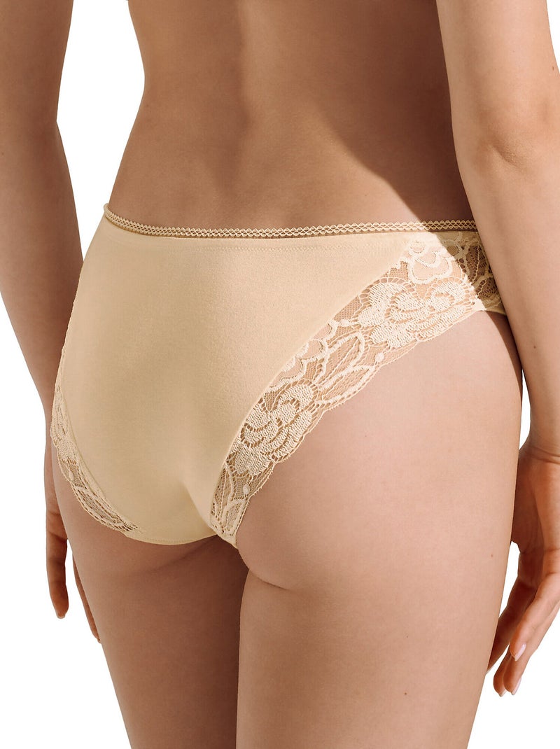 Kanten slipje nina Beige - Kiabi