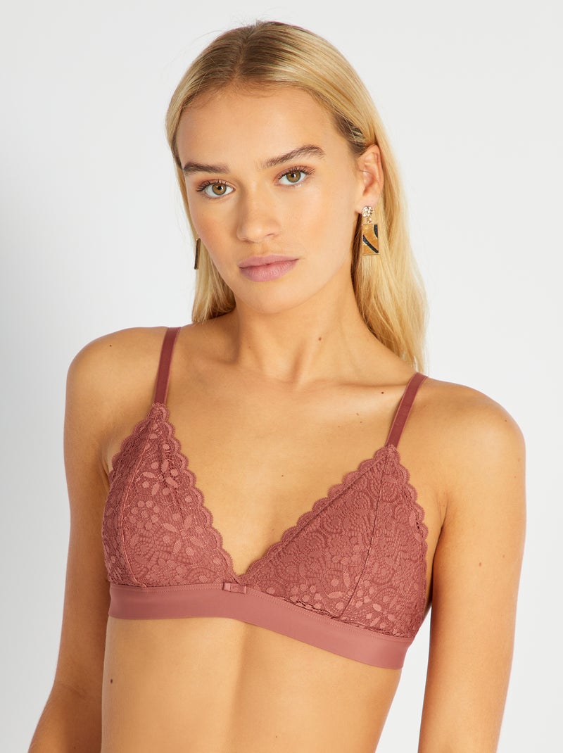 Kanten triangelbeha ROSE - Kiabi